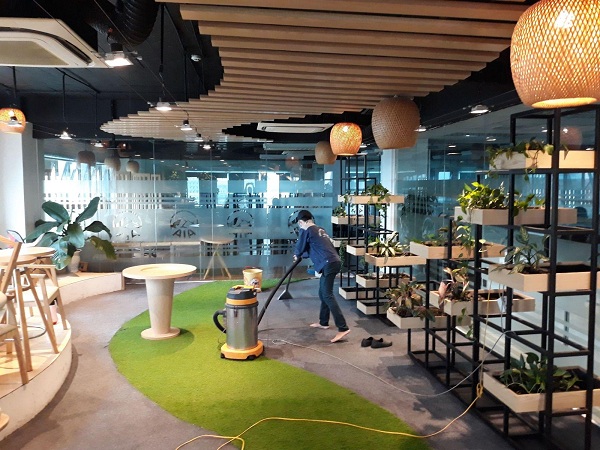 Vệ sinh công nghiệp Sao Việt