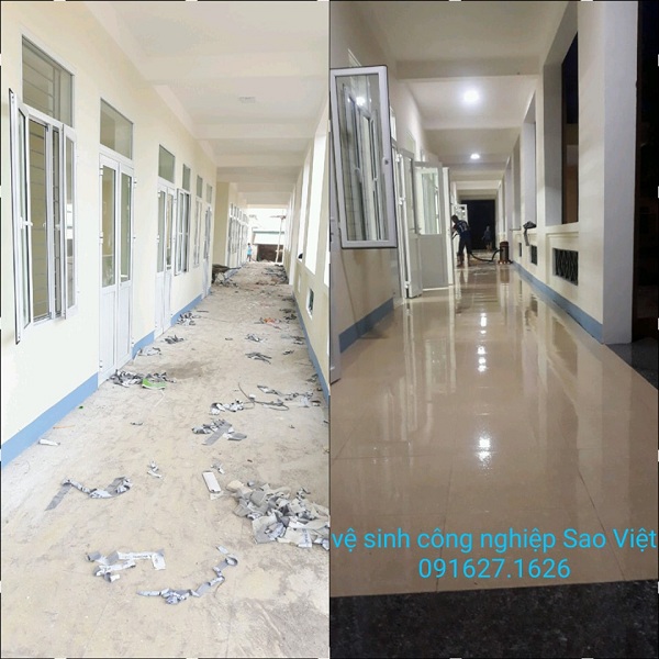 vệ sinh công nghiệp sao việt