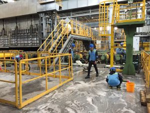 nơi làm việc bị ẩm thấp