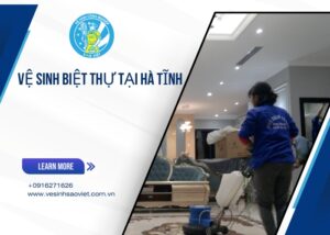 Vệ sinh biệt thự tại Hà Tĩnh (8)