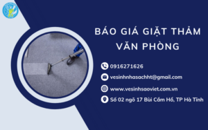 Báo giá giặt thảm văn phòng