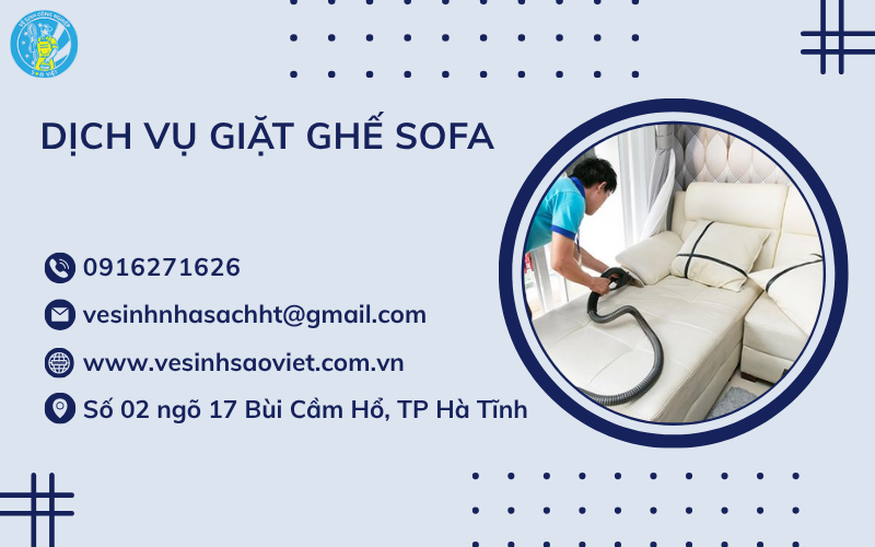 Dịch vụ giặt ghế sofa