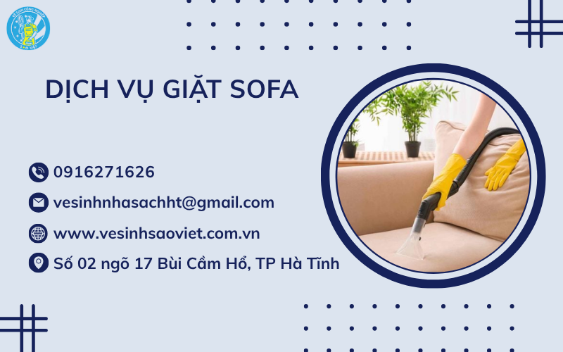 Dịch vụ giặt sofa