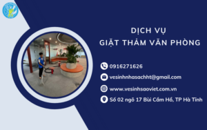 Dịch vụ giặt thảm văn phòng