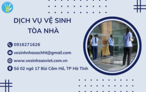 Dịch vụ vệ sinh tòa nhà