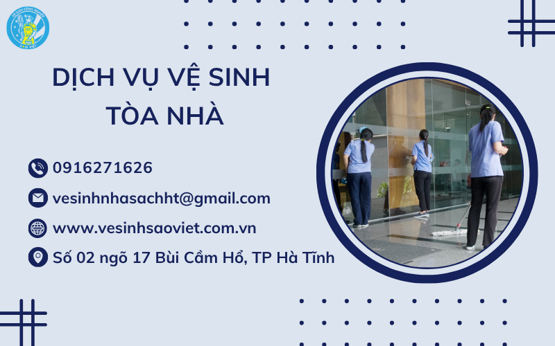 Dịch vụ vệ sinh tòa nhà