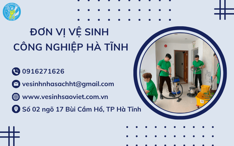 Đơn vị vệ sinh công nghiệp Hà Tĩnh