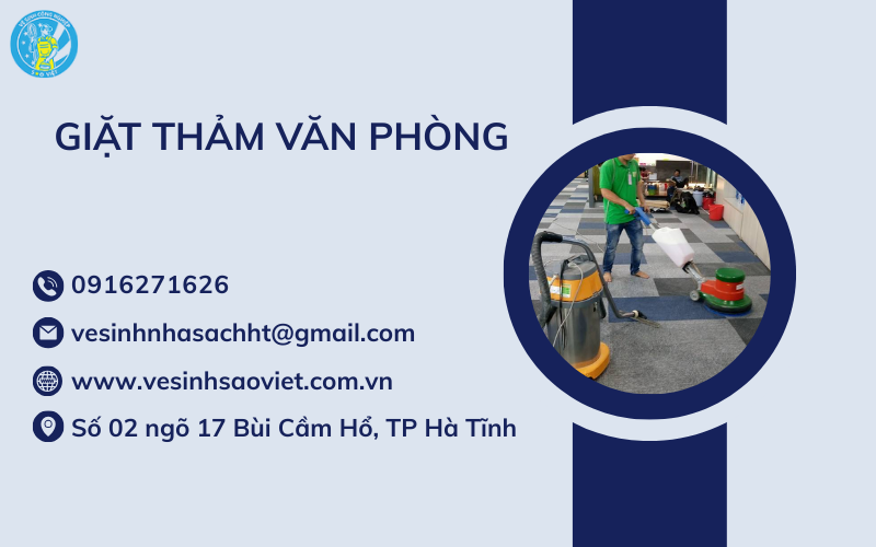 Giặt thảm văn phòng