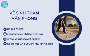 Vệ sinh thảm văn phòng