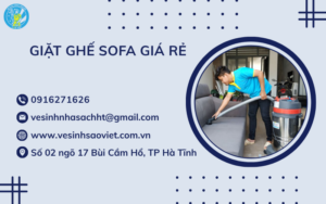 giặt ghế sofa giá rẻ