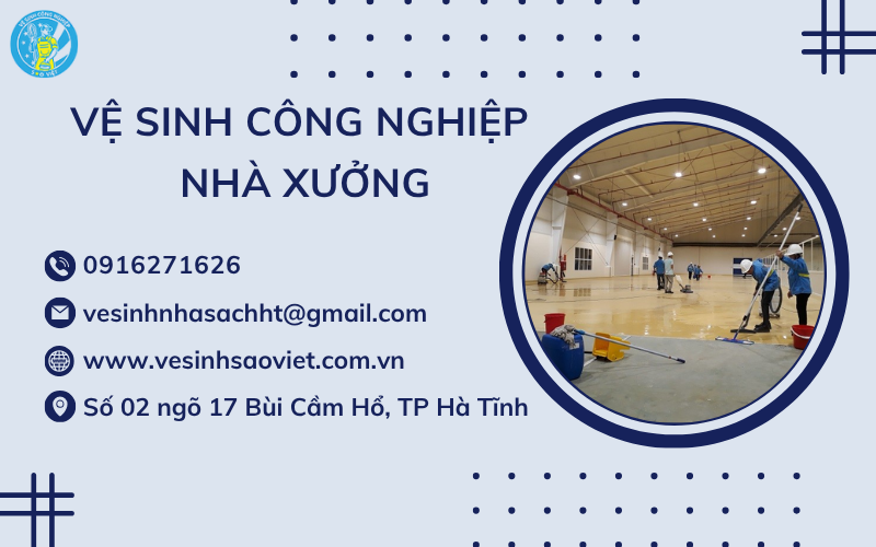 vệ sinh công nghiệp nhà xưởng