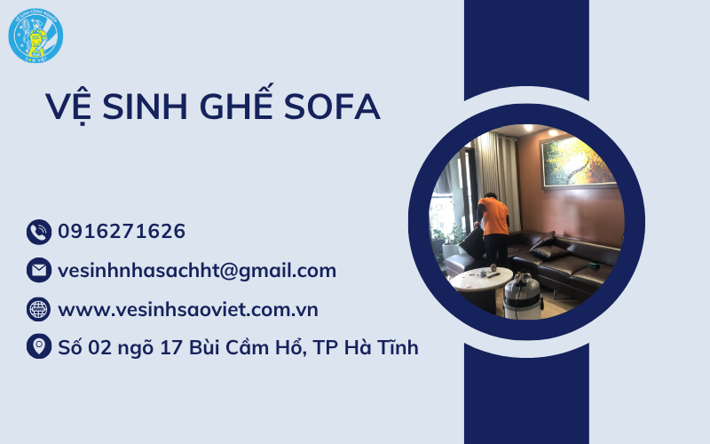 vệ sinh ghế sofa