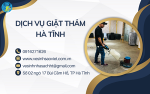 Dịch vụ giặt thảm Hà Tĩnh