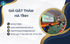 Giá giặt thảm Hà Tĩnh
