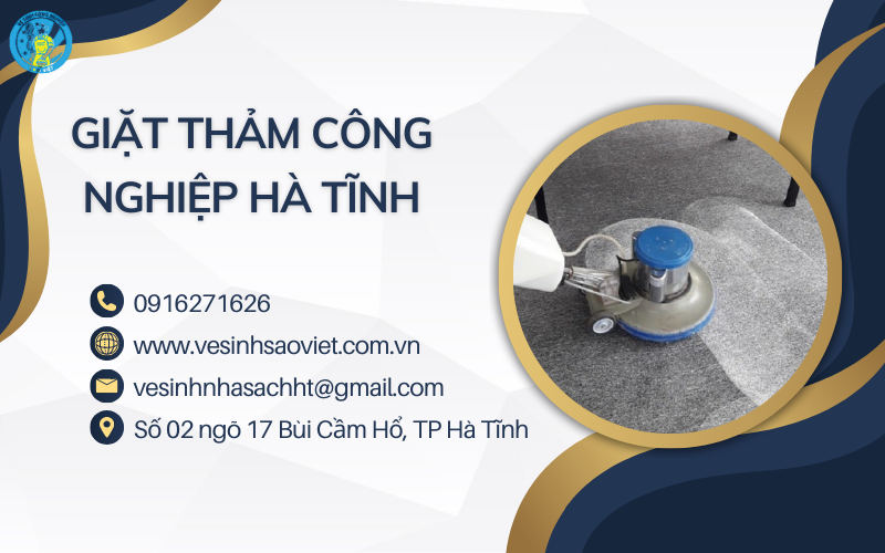 Giặt thảm công nghiệp Hà Tĩnh