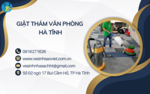 Giặt thảm văn phòng Hà Tĩnh