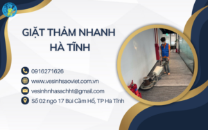 giặt thảm nhanh Hà Tĩnh