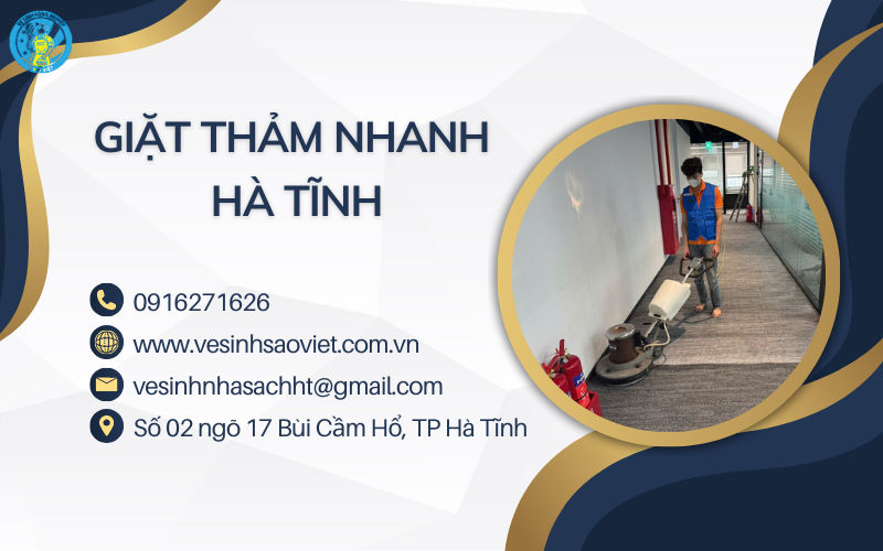 giặt thảm nhanh Hà Tĩnh