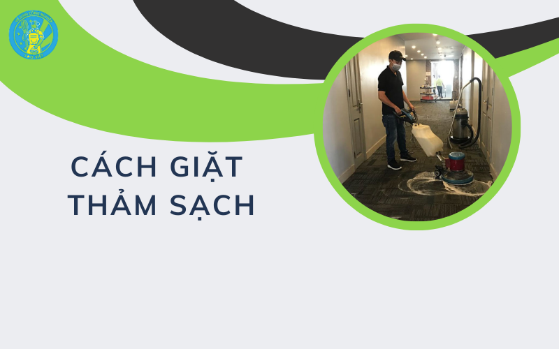 Cách giặt thảm sạch