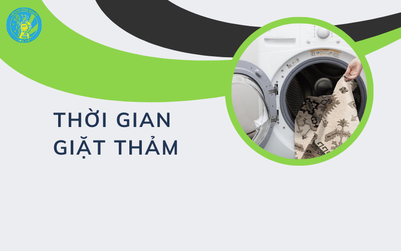 Thời gian giặt thảm