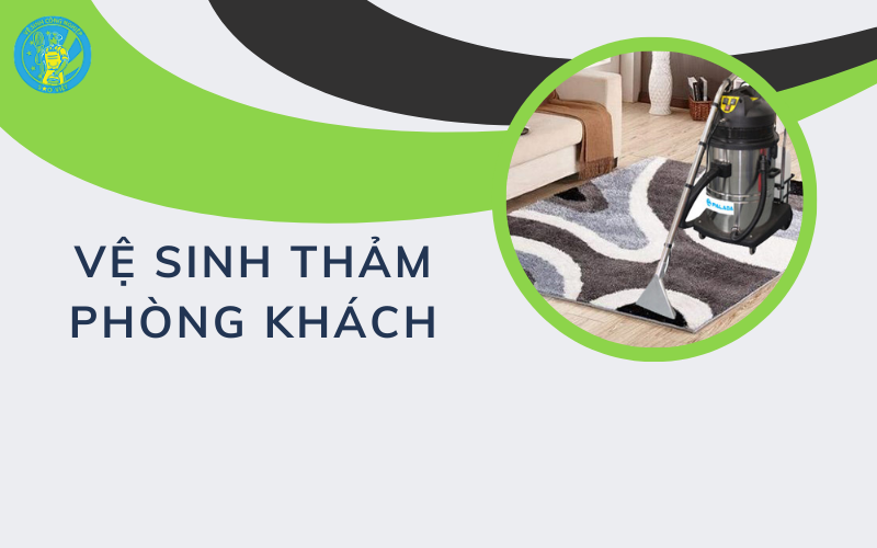 Vệ sinh thảm phòng khách