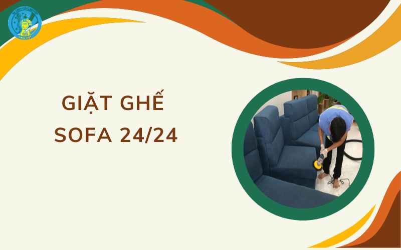 Giặt ghế sofa 24/24