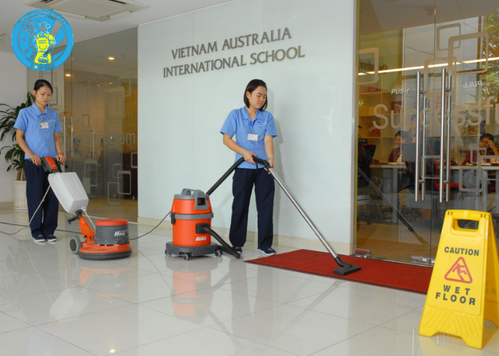 Vệ sinh công nghiệp cho trường học (1)
