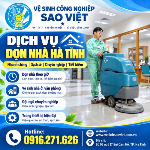 Dịch vụ dọn nhà Hà Tĩnh